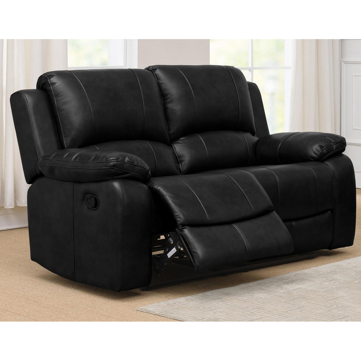 Andalusia Recliner LeatherGel & PU 2 Seater