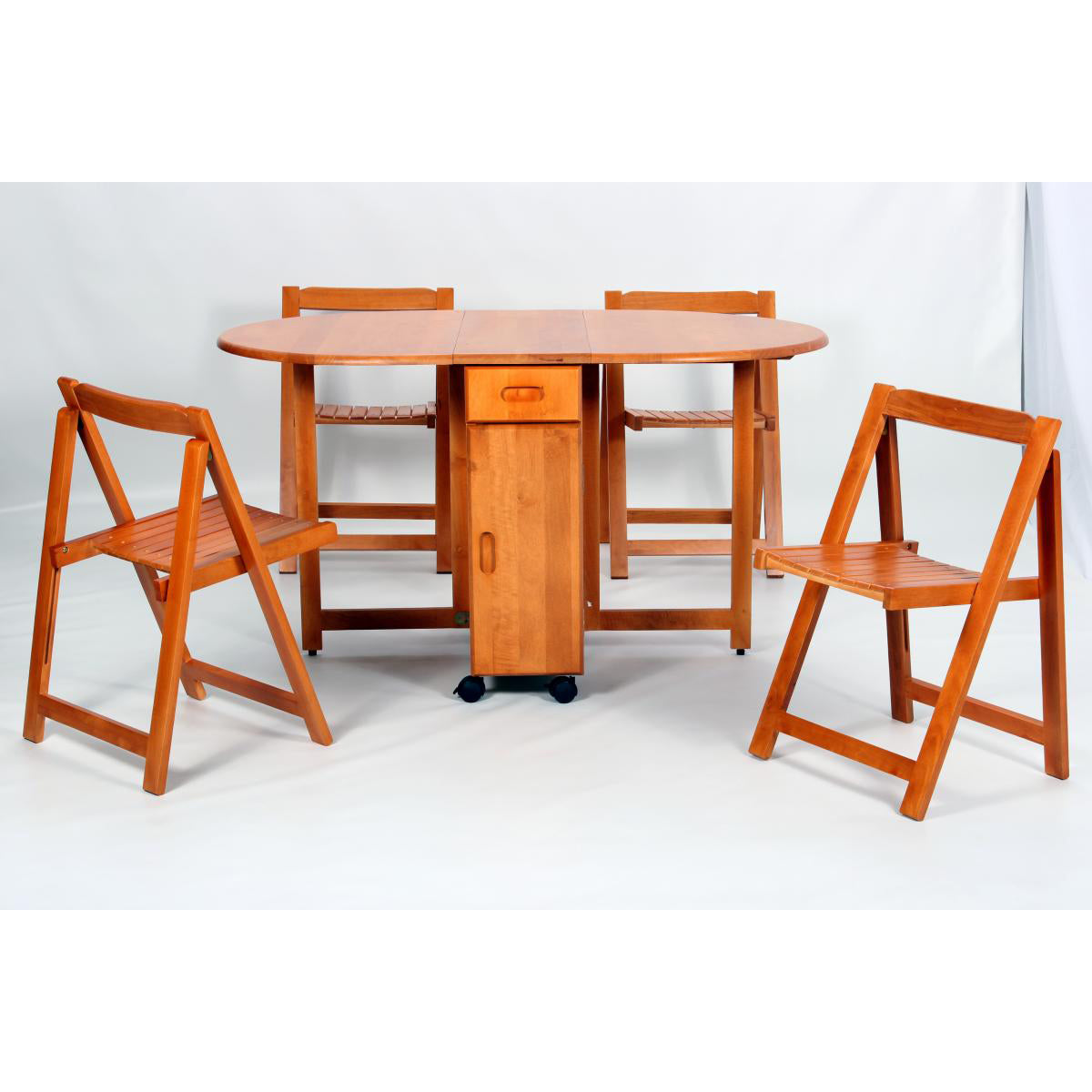 Butterfly Dining Set with 4 Chairs