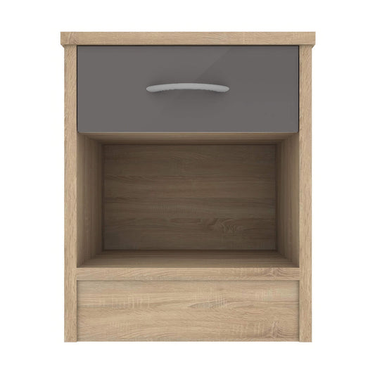 Bardalona Bedside Grey Gloss