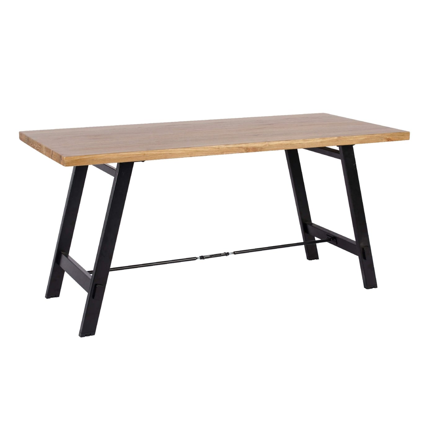 Cavendish Small Dining Table with Black Metal Legs