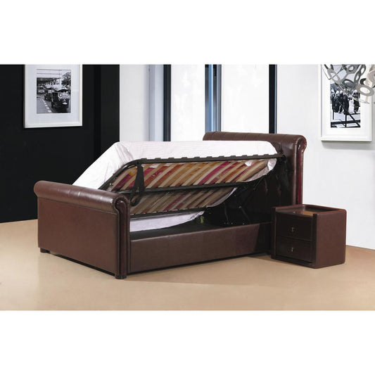 Caxton Storage PU Double Bed