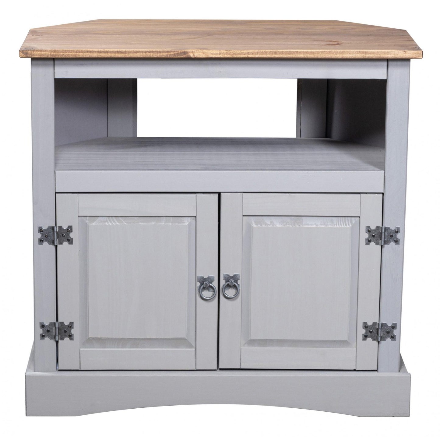 Corona Grey TV Cabinet Corner