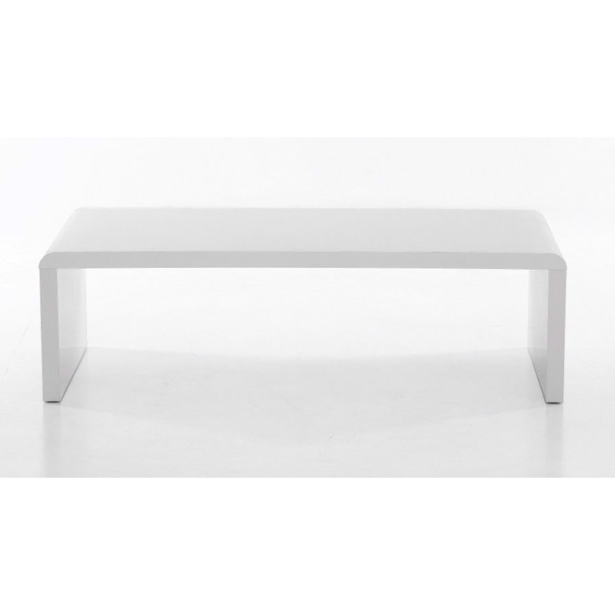 Cutler High Gloss Coffee Table White