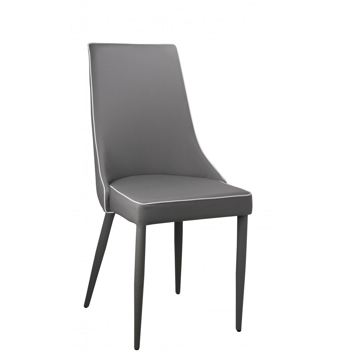 Daisy PU Chair with Black Metal Legs (4s)