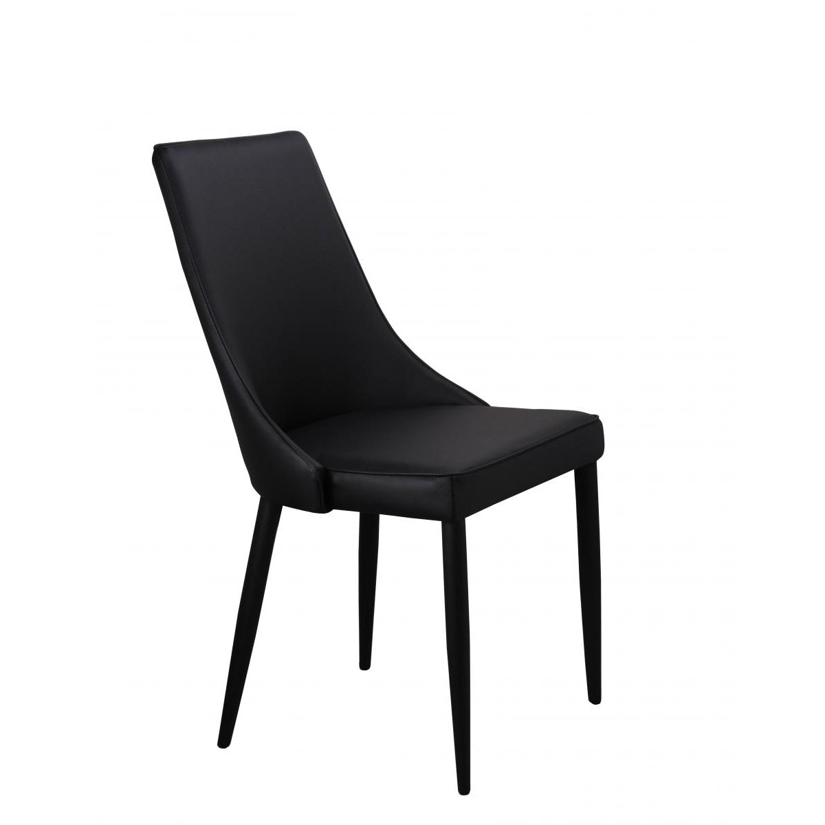 Daisy PU Chair with Black Metal Legs (4s)