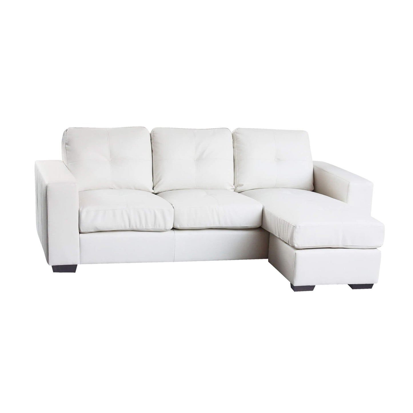 Diego Chaise Sofa Full Bonded Leather