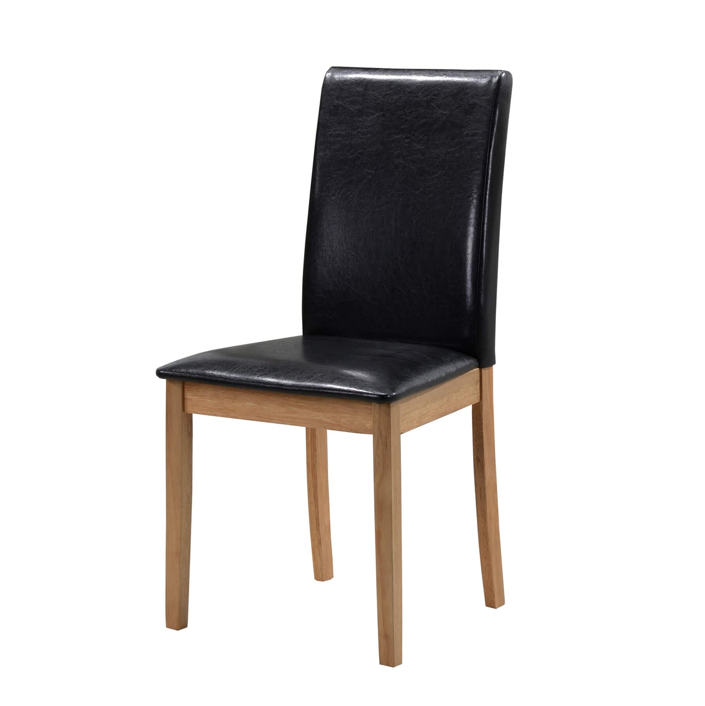 Healey PU Solid Rubberwood Chair