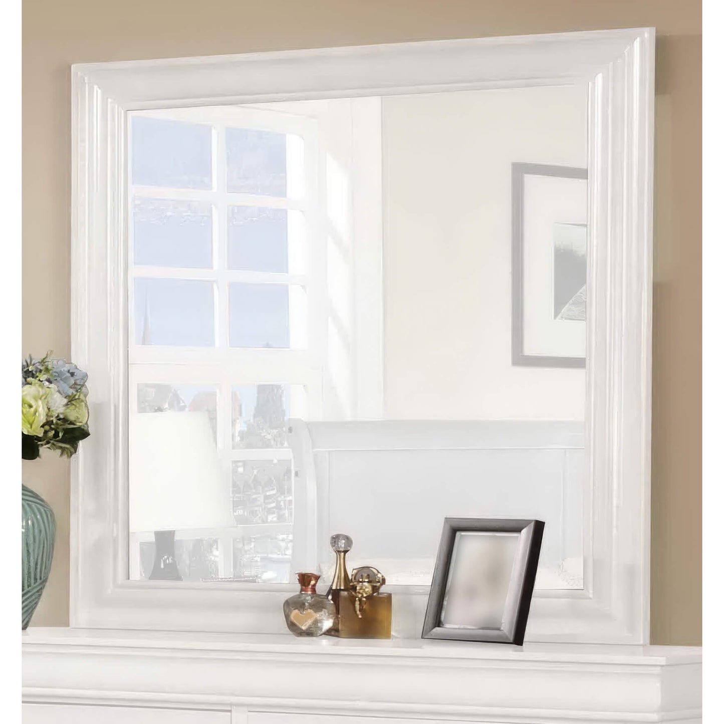 Horizon Dressing Table Mirror White