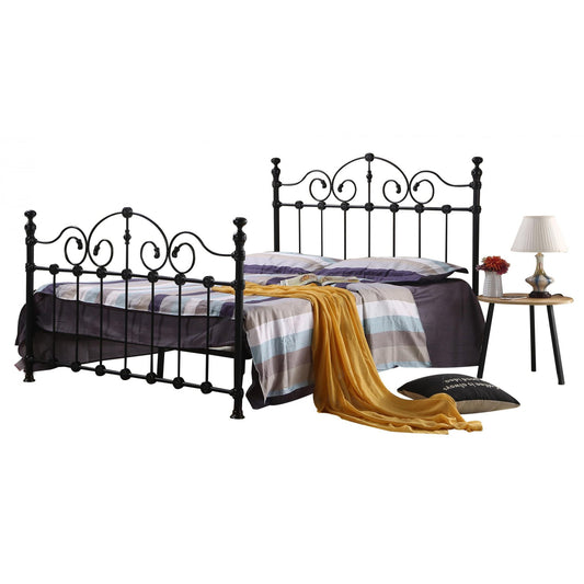 Inglewood King Size Bed Black