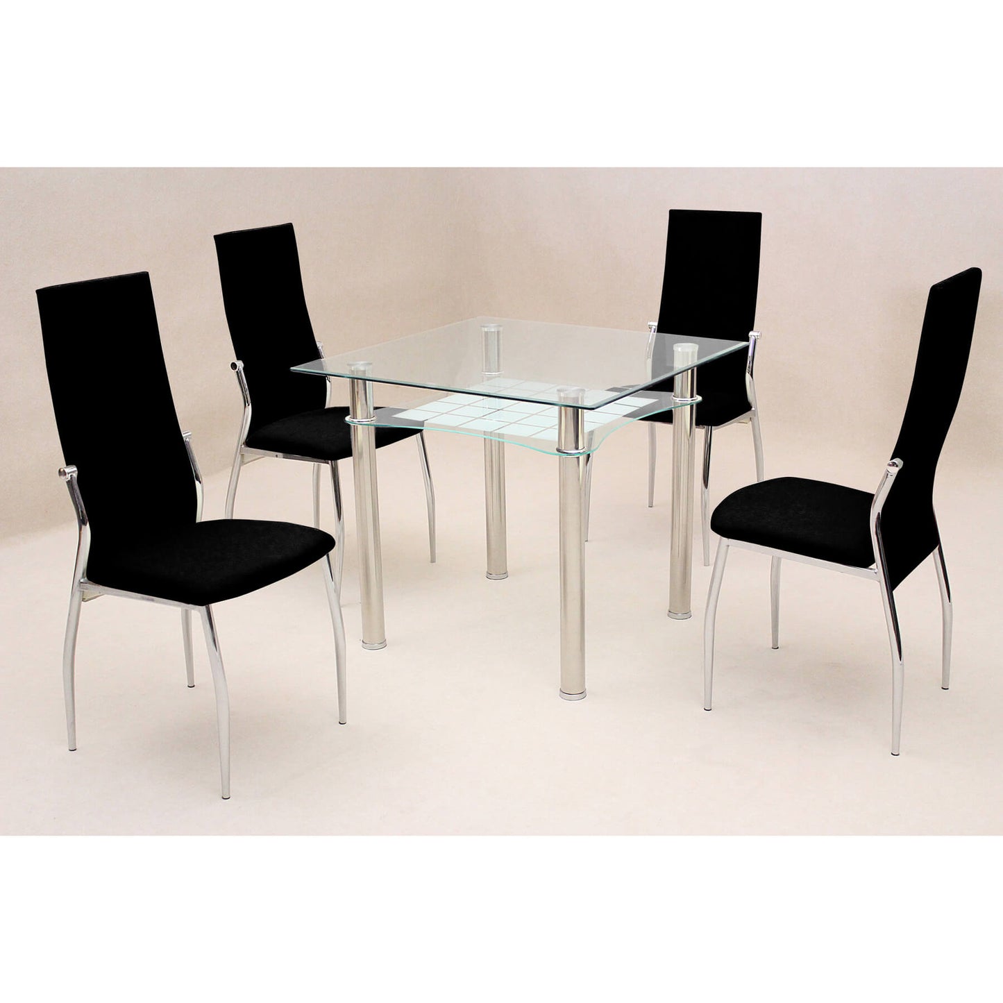 Jazo Dining Table Chrome