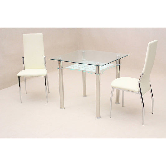 Jazo Dining Table Chrome