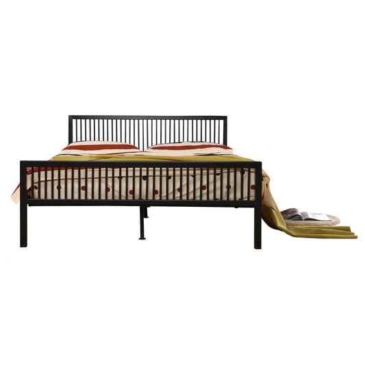 Karachi Double Bed Black