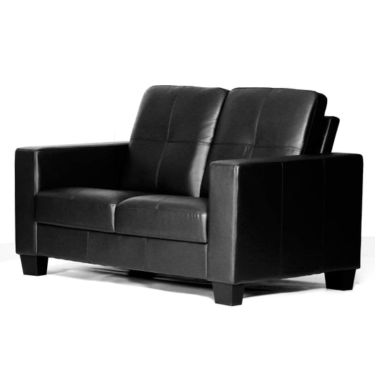 Lena Bonded Leather & PVC 2 Seater