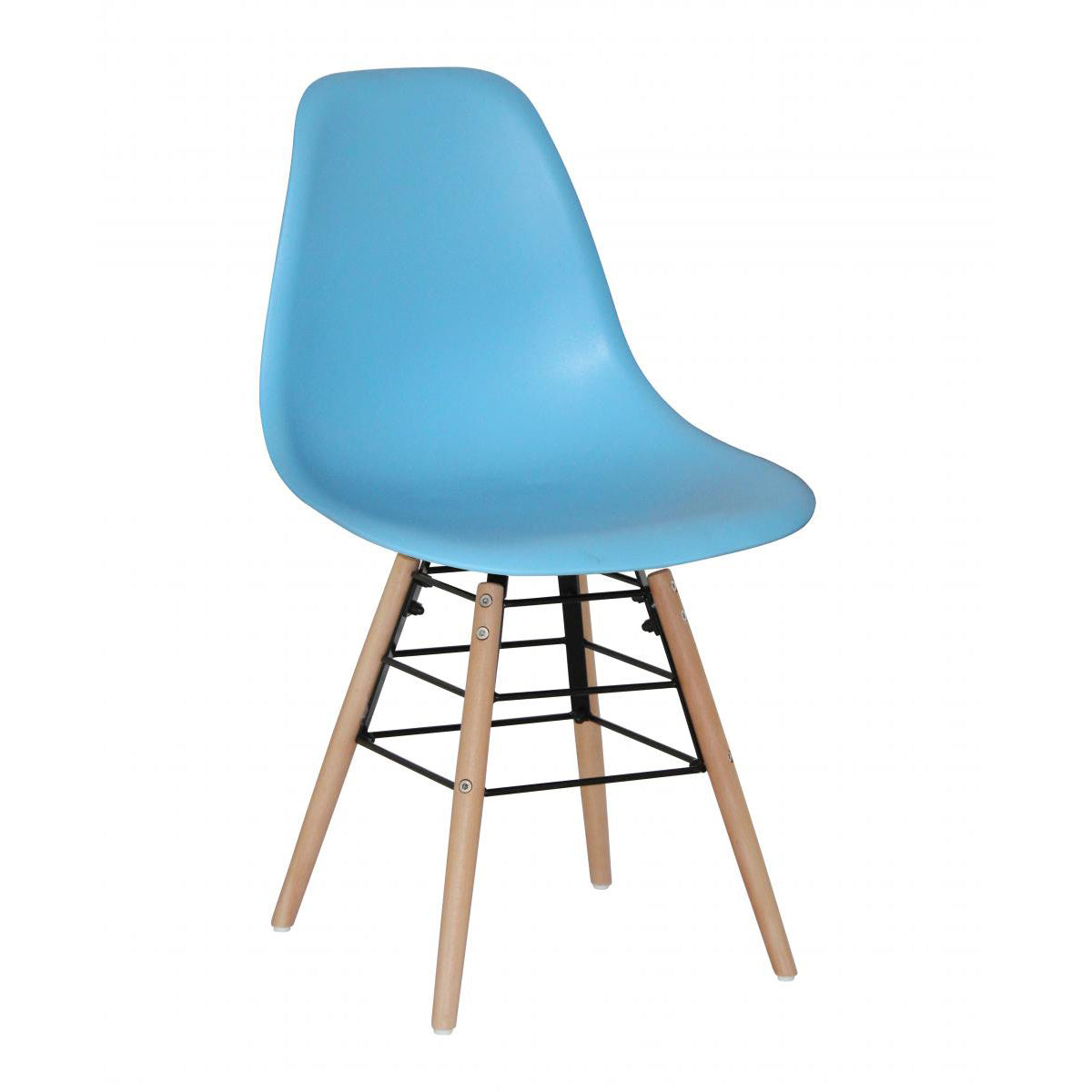 Lilly Plastic (PP) Chairs with Solid Beech Legs