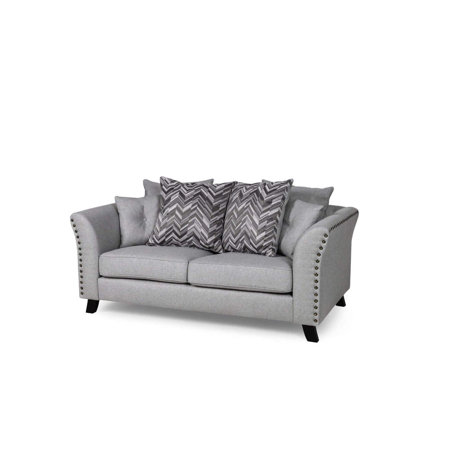 Linton Fabric Sofa 2S Grey