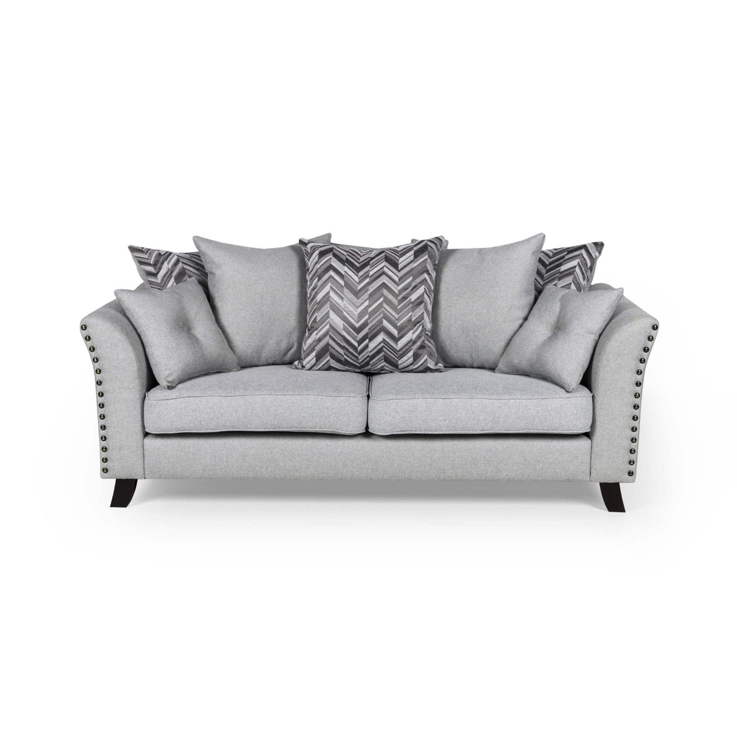 Linton Fabric Sofa 3S Grey