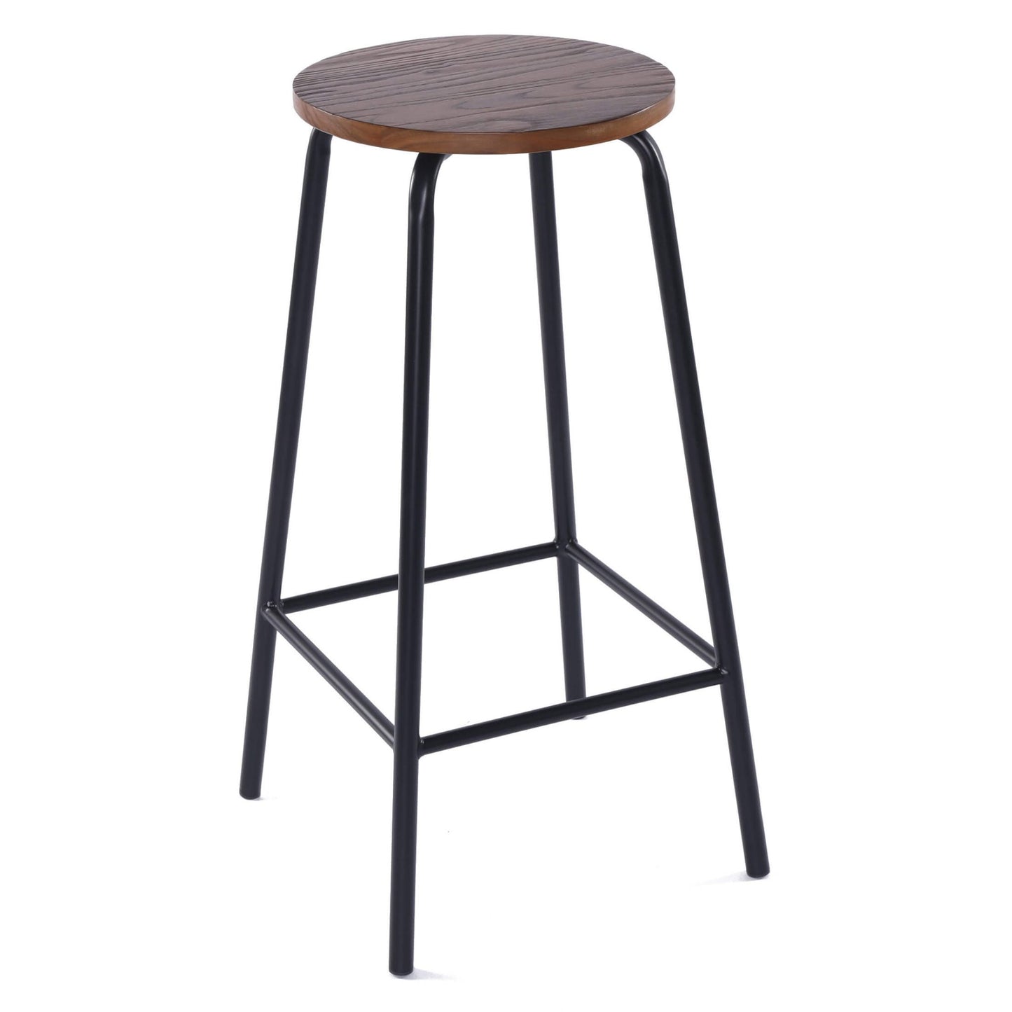 Loxely Bar Stool Black & Natural