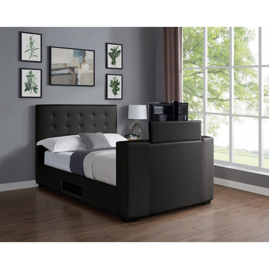 Marbella TV Bed PVC Double Bed