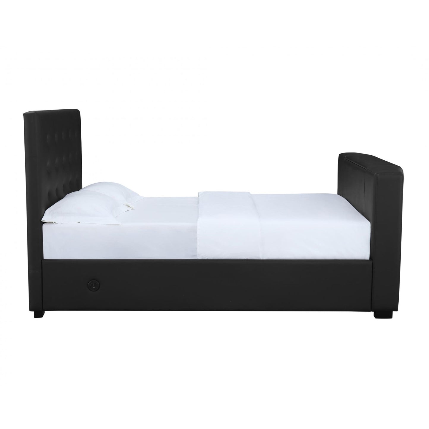 Marbella TV Bed PVC King Size Bed