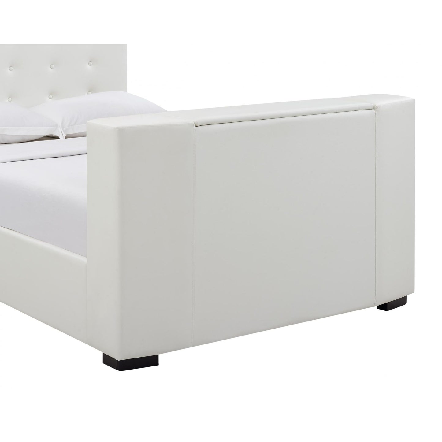 Marbella TV Bed PVC King Size Bed