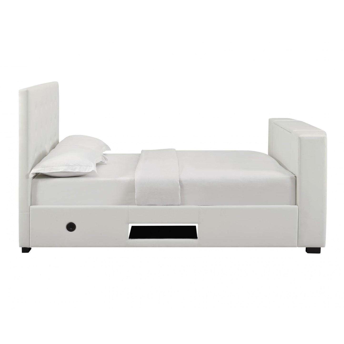 Marbella TV Bed PVC King Size Bed