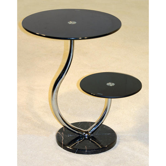 Oxshott Black Telephone Table