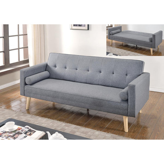 Paris Linen Sofa Bed Light Grey