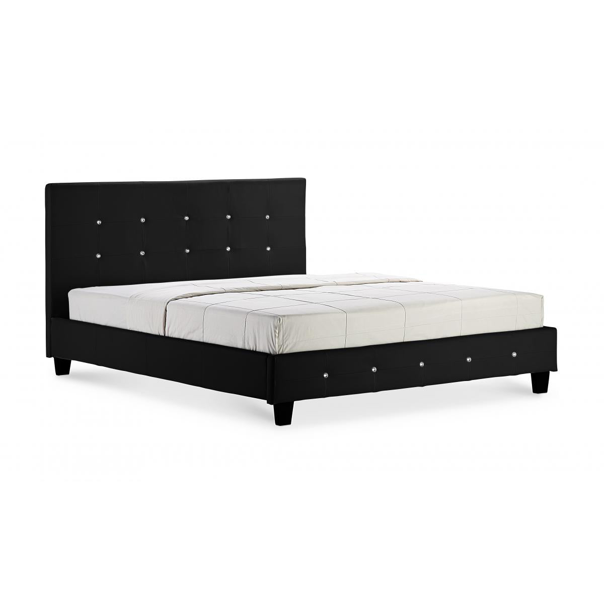 Quartz PU King Size Bed