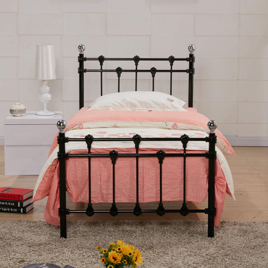 Rochelle Single Bed Black