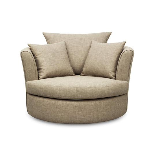 Ronda Swivel Fabric Chair