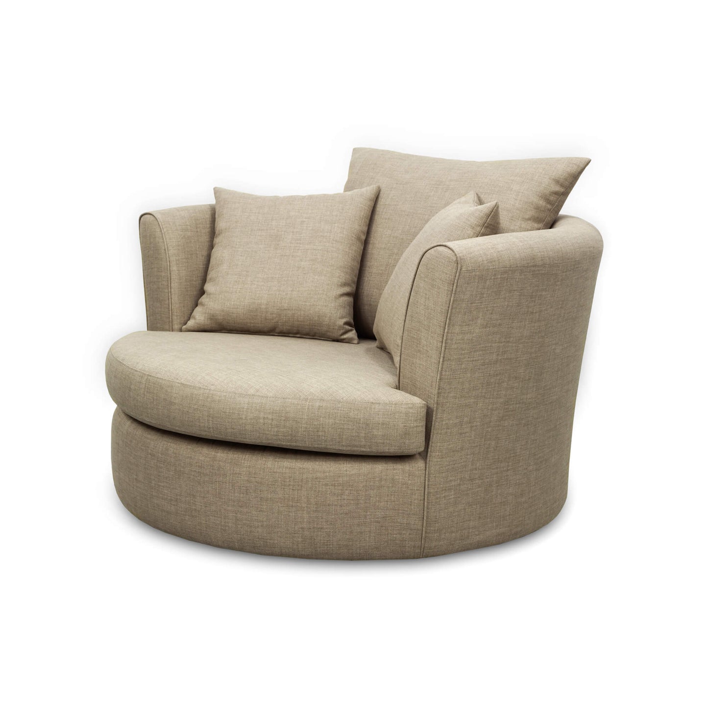 Ronda Swivel Fabric Chair