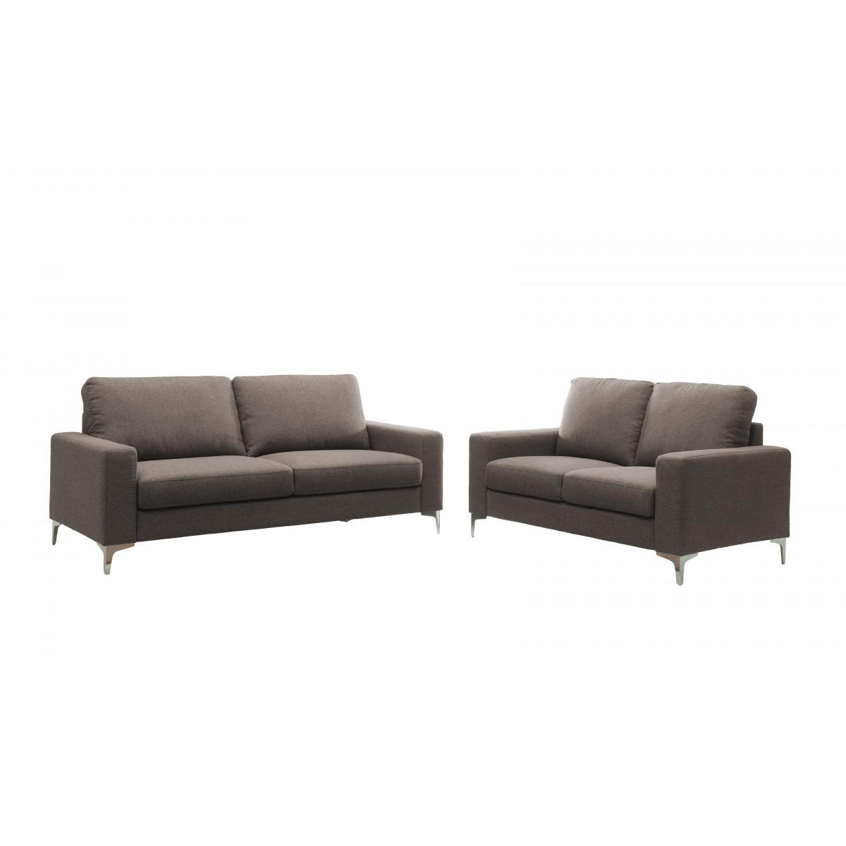 Sally Fabric 2 Seater Sofa Grey