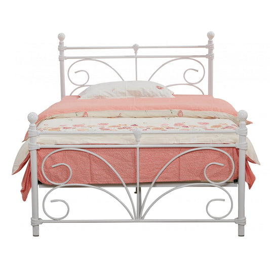 Separo Single Bed White