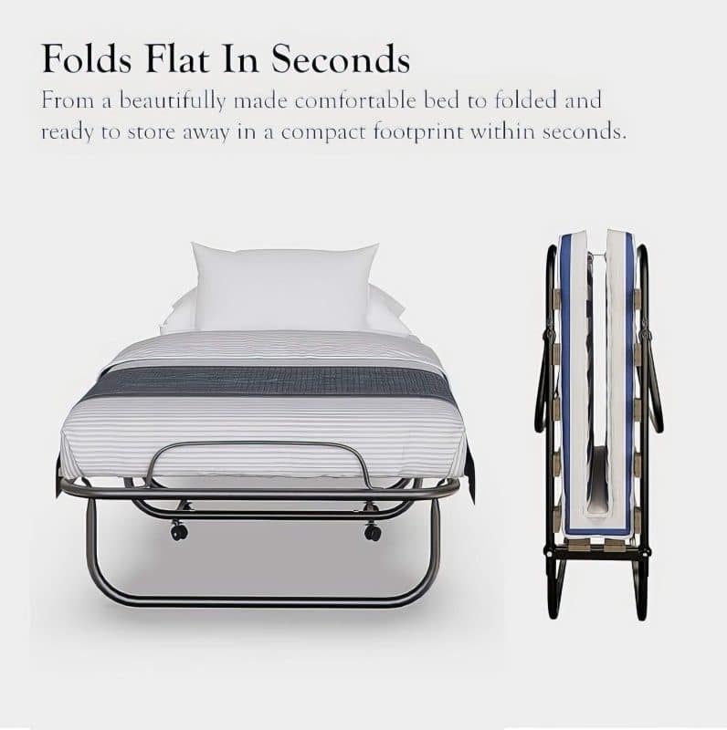 Stockholm Folding Bed with Mattress