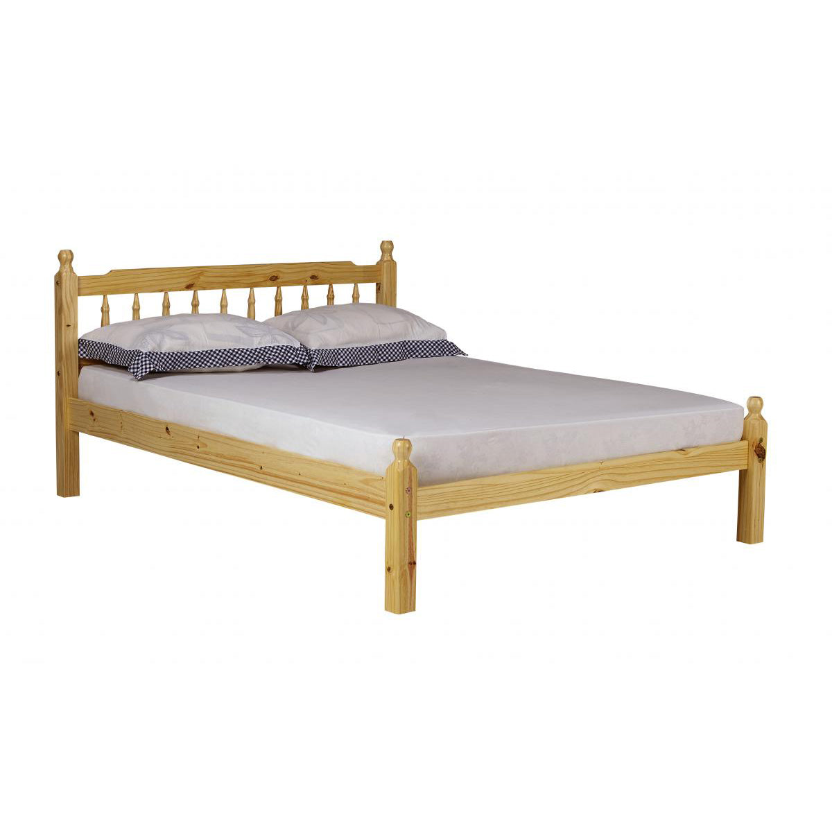 Torino Pine Bed Double