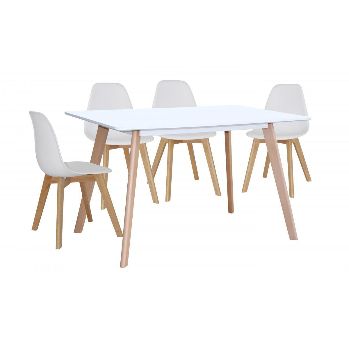 Belgium Large Dining Table White