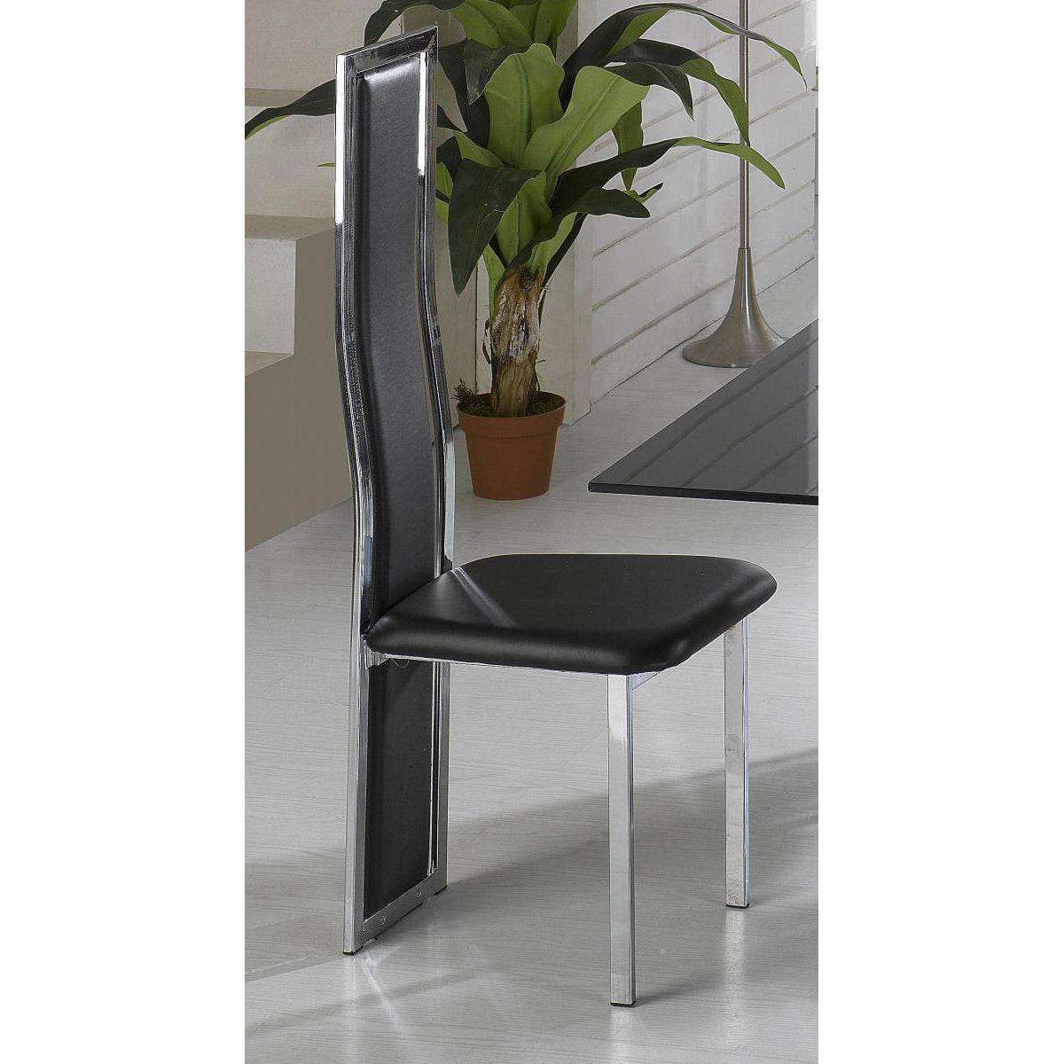 Trinity Dining Chair Chrome