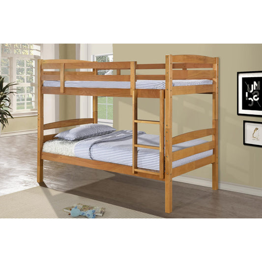 Tripoli Solid Wood Bunk Bed Antique Pine