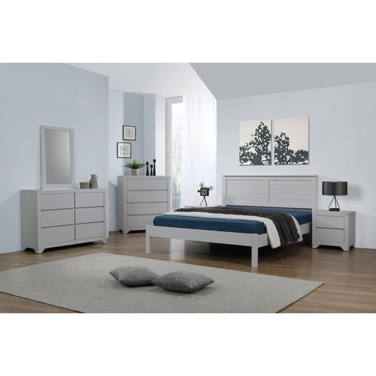 Wilmot Single Bed Grey