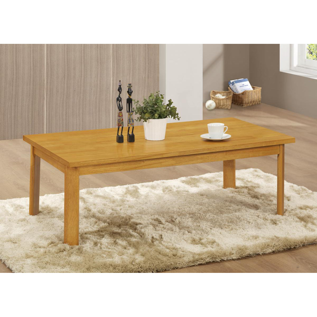 York Coffee Table Natural Oak