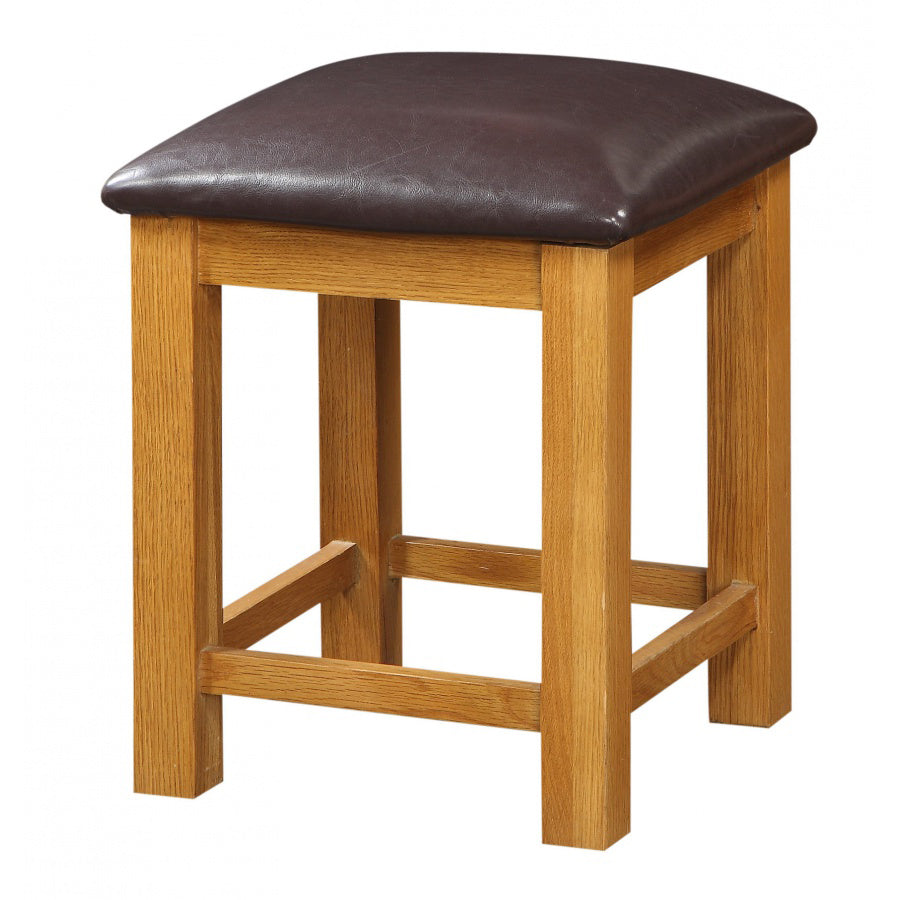 Acorn Solid Oak Dressing Table Stool