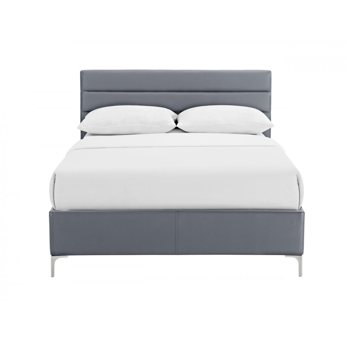 Arco PU Single Bed Grey