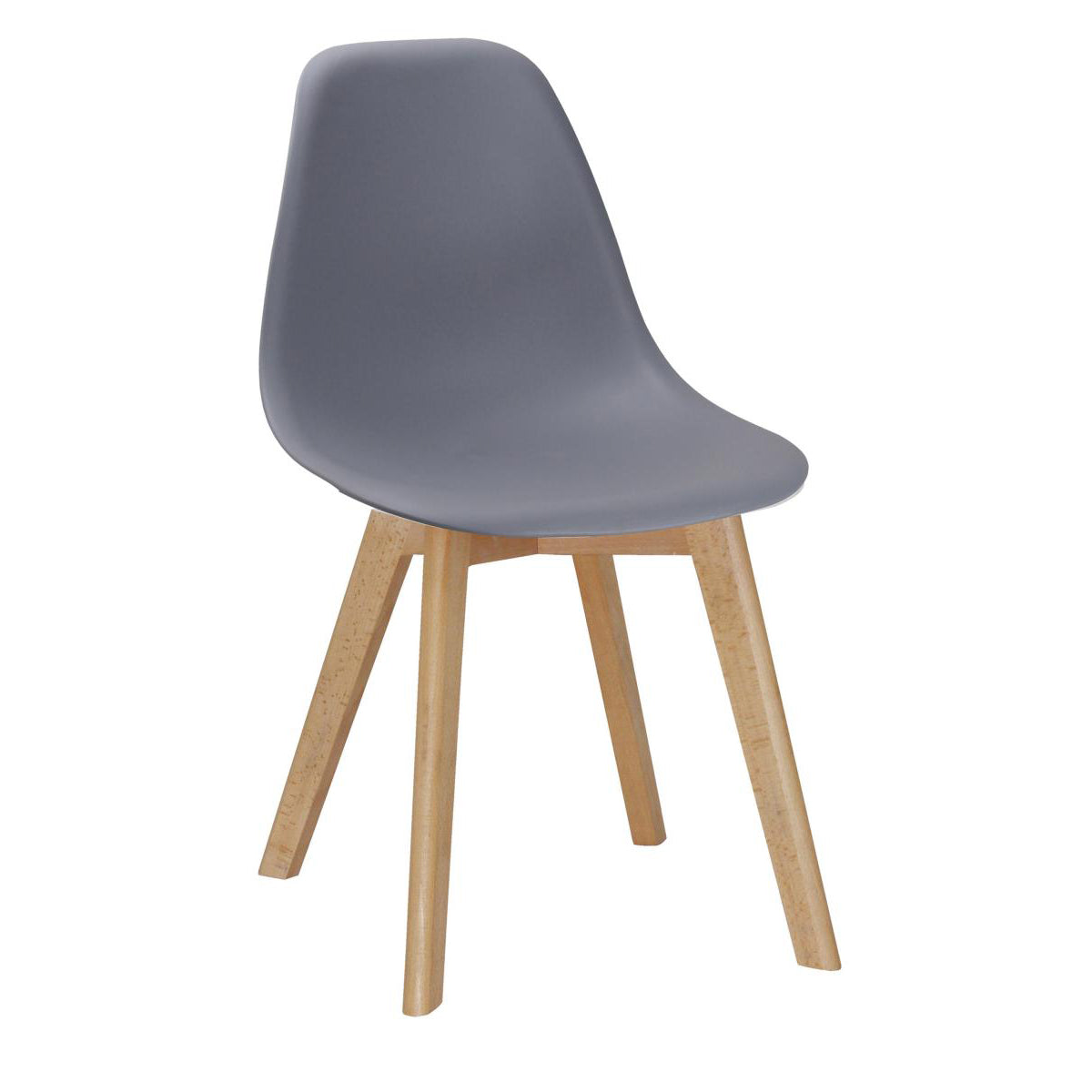 Belgium Plastic (PP) Chairs with Solid Beech Legs