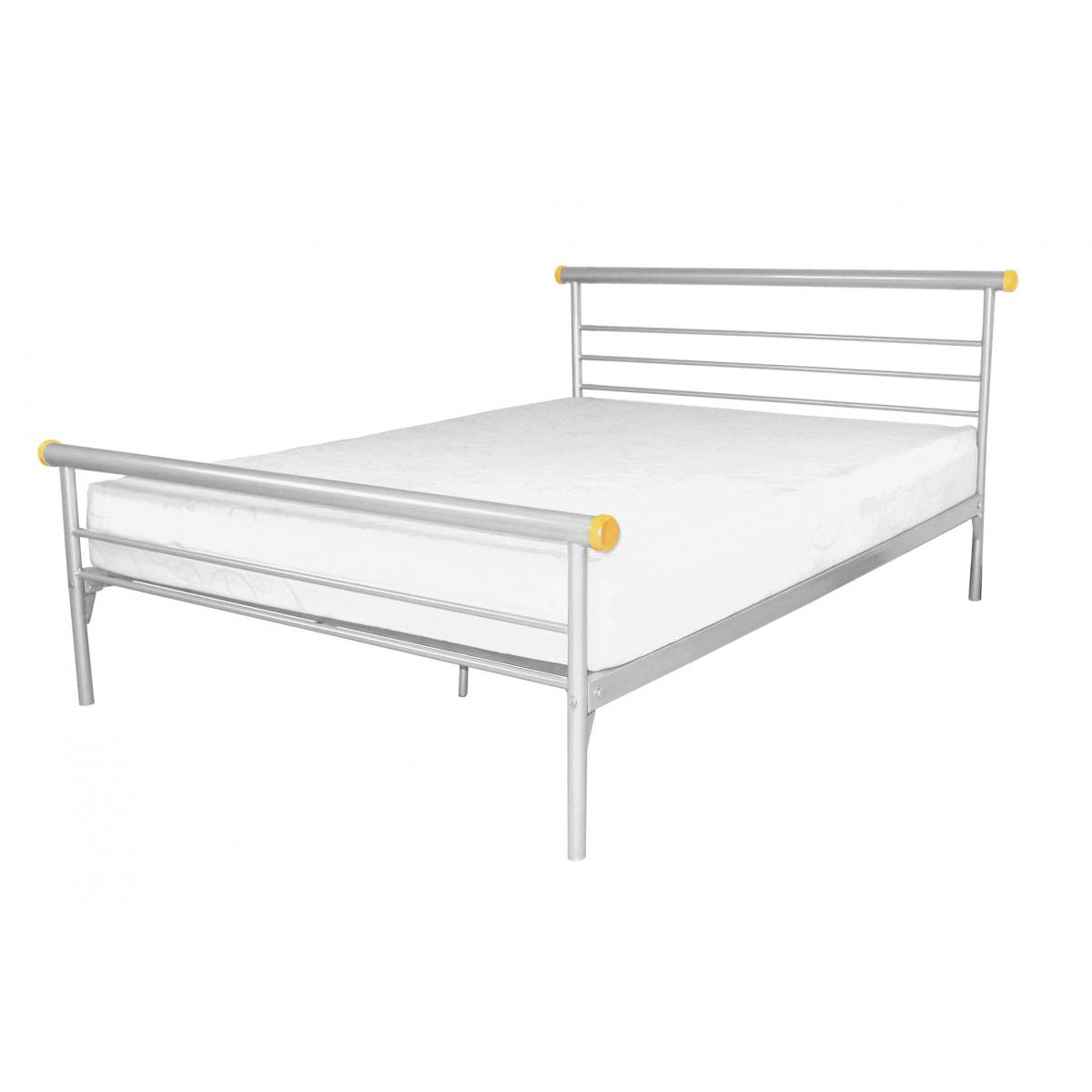 Celine Bed Single Silver