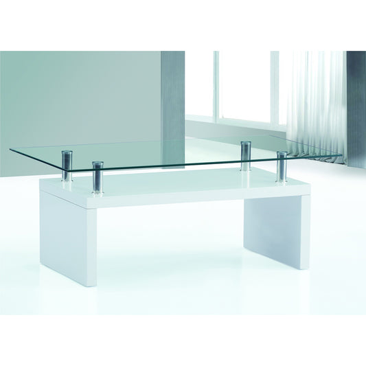 Hampton White High Gloss Coffee Table