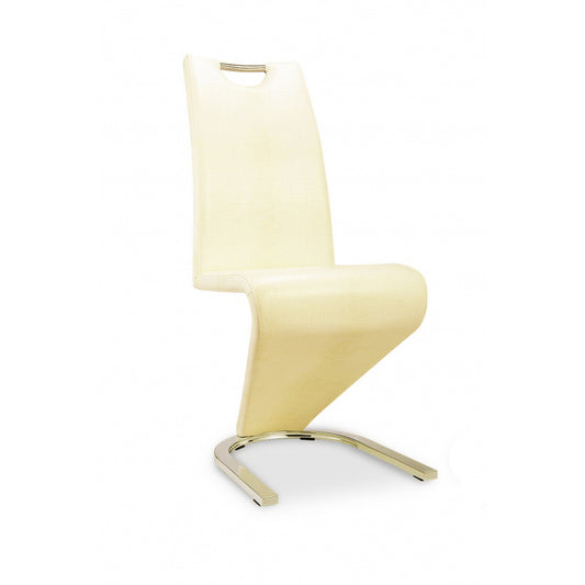 Kingsway Dining Chair Vintage PU Cream