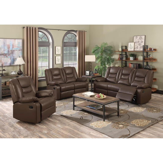 Kirk Recliner Bonded PU 3 Seater