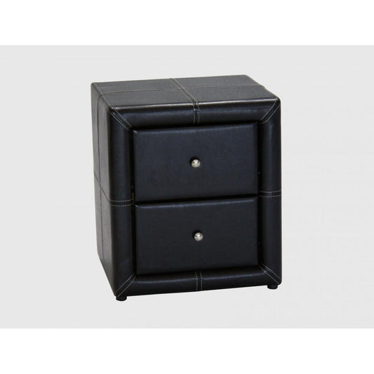 Odessa Nightstand 2 Drawer PU