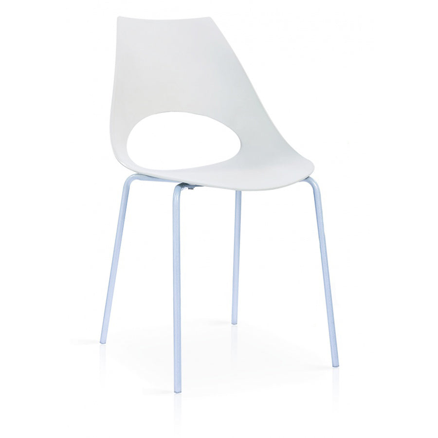 Orchard Plastic (PP) Chairs with Metal Legs Chrome